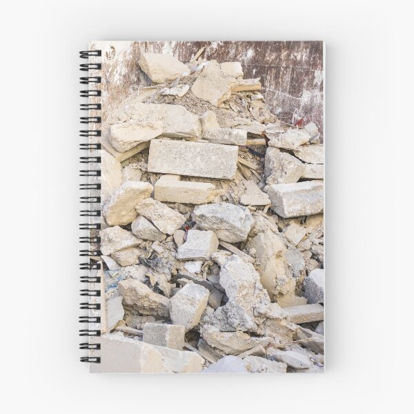 Item preview, Pile of Concrete Rubble and Debris From Building Demolition at Construction Site designed and sold by Nmallia.