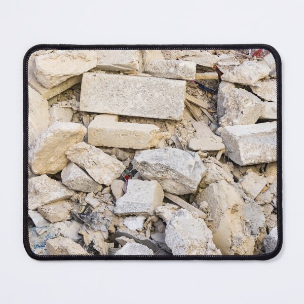 Item preview, Pile of Concrete Rubble and Debris From Building Demolition at Construction Site designed and sold by Nmallia.