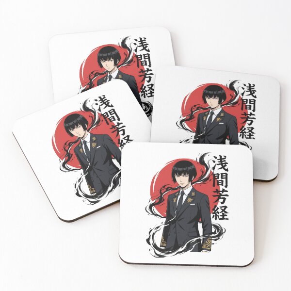 Item preview, Sleek Anime Bodyguard Corporate Suit - Japanese Calligraphy Sun designed and sold by lamiarte.
