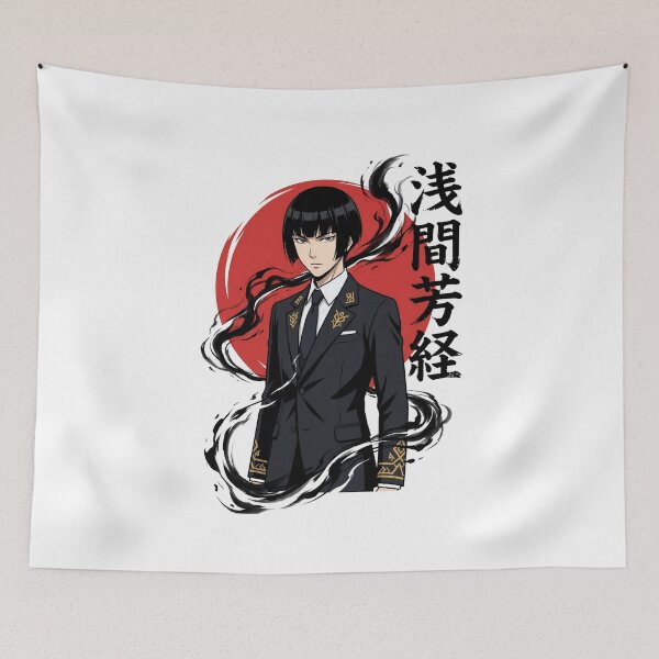 Item preview, Sleek Anime Bodyguard Corporate Suit - Japanese Calligraphy Sun designed and sold by lamiarte.