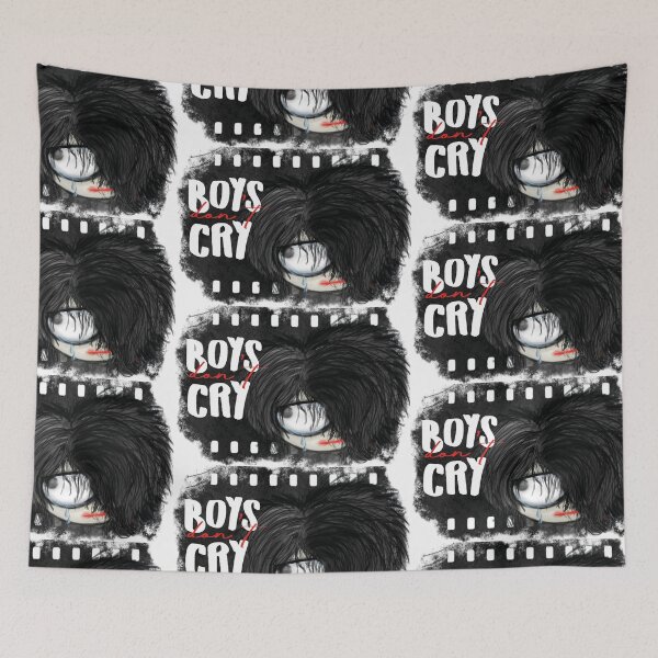 Item preview, Los chicos no lloran - The Cure designed and sold by Alê Diaz Design Studio.
