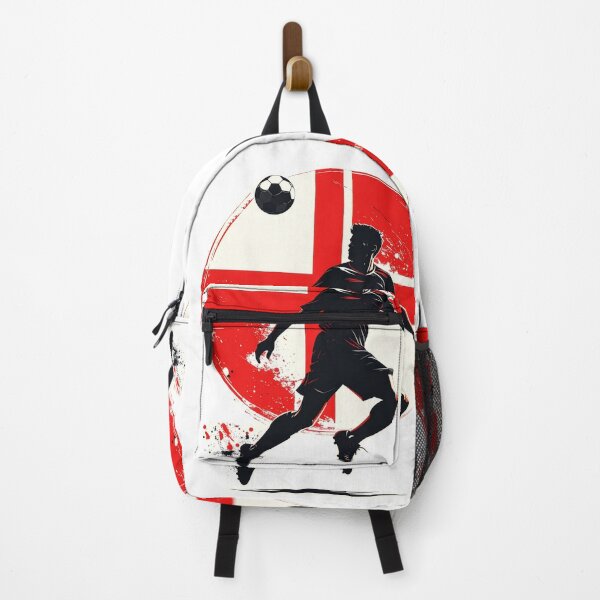 Item preview, England Soccer Player Art — English Football Flag Action Fan Print designed and sold by icemanphotos.