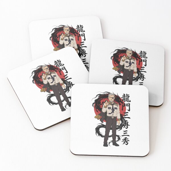 Item preview, Veteran Anime Eyepatch Commander - Rising Sun Dragon Art designed and sold by lamiarte.