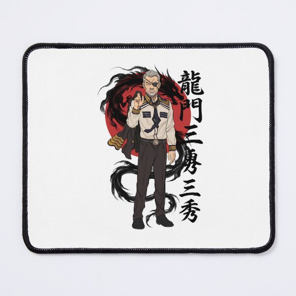 Item preview, Veteran Anime Eyepatch Commander - Rising Sun Dragon Art designed and sold by lamiarte.