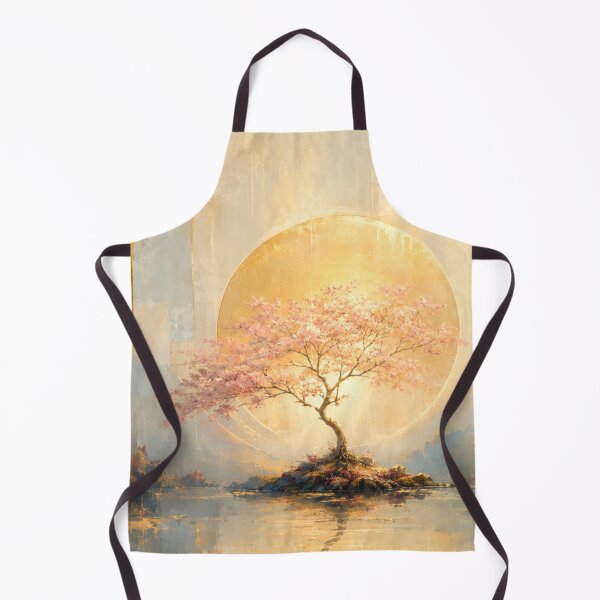 Item preview, Impressionist painting Cherry Blossom artwork landscape Post-Impressionist floral designed and sold by BlueLineLAX.