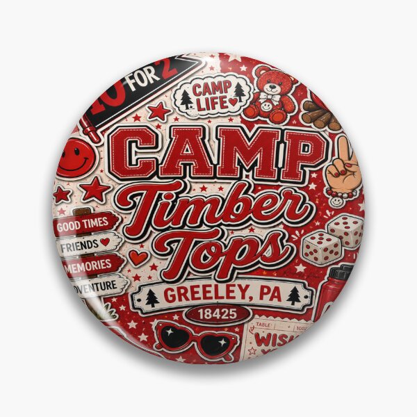 Item preview, Camp Timber Tops Collage designed and sold by Rachel's Room.