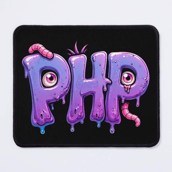 Item preview, PHP Developer Monster — Cute Creepy Coding Humor designed and sold by NewOldArtsy.