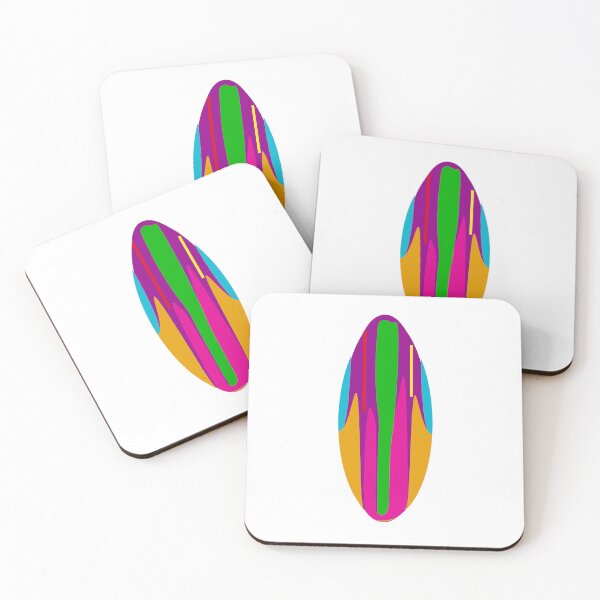 Item preview, Colorful Abstract Surfboard Design designed and sold by Elaine M Hayward .