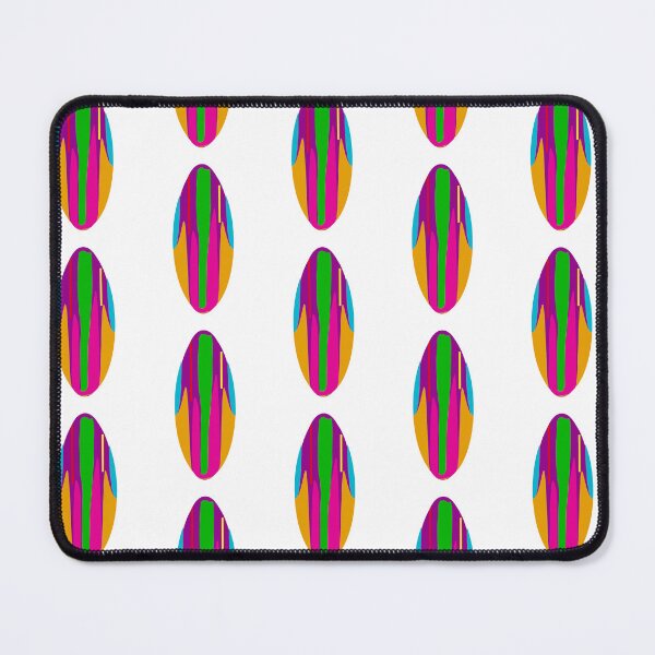 Item preview, Colorful Abstract Surfboard Design designed and sold by Elaine M Hayward .