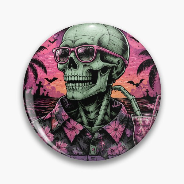 Item preview, Graveyard Boyfriend Skeleton Gothic Summer Retro Design designed and sold by Velvetmeltdown.