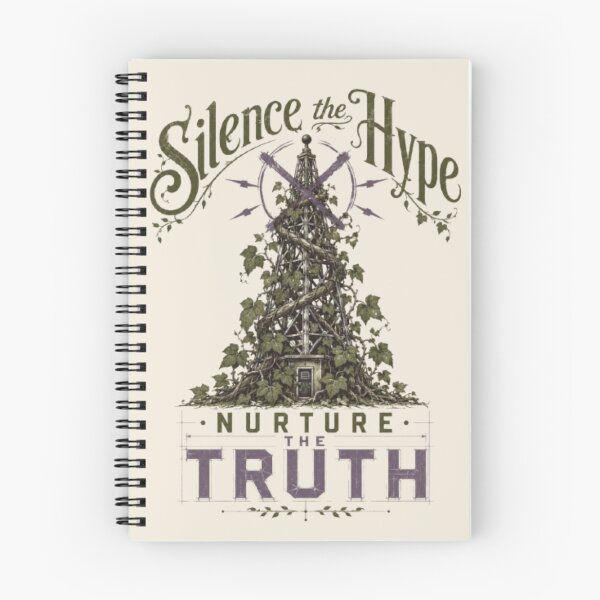 Item preview, Silence the Hype Nurture the Truth designed and sold by InnerwayStudio.