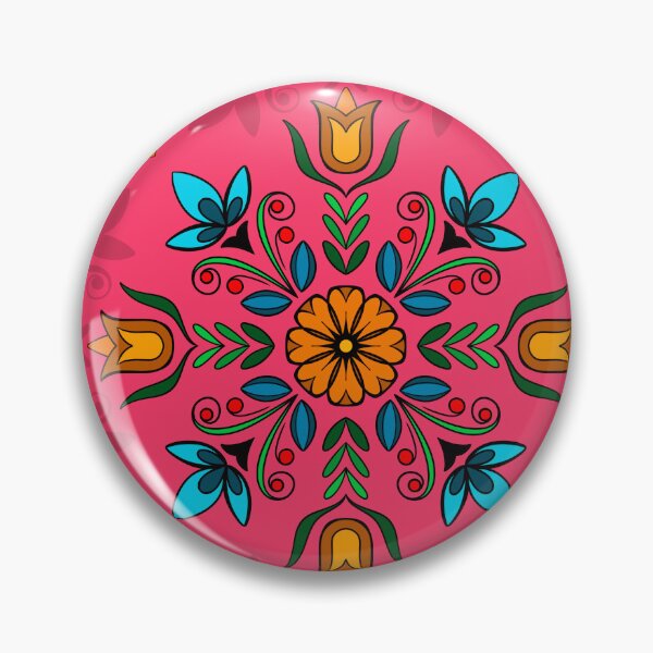 Item preview, A beautiful pattern inspired by the traditional Innu flowers of my community. designed and sold by Ashineiueu.