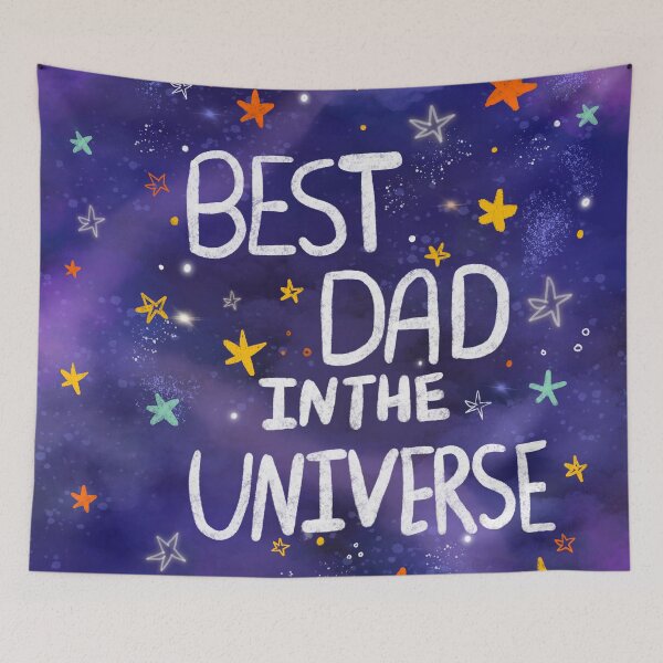 Item preview, Father’s Day - Best Dad In The Universe  designed and sold by loopofhappynes.