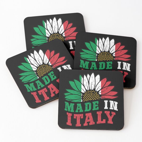 Item preview, Vintage Made in Italy Sunflower Retro Italian Flag designed and sold by Dmetalx Art Apparel.