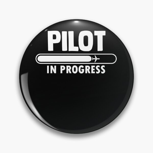 Item preview, Pilot In Progress Loading Bar Airplane designed and sold by SiarheiYur.