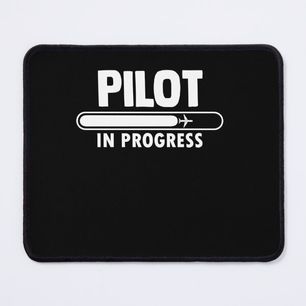 Item preview, Pilot In Progress Loading Bar Airplane designed and sold by SiarheiYur.