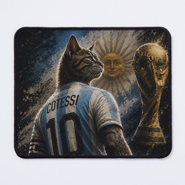 Item preview, Football Cat #10 Champion | Cotessi Sports Art designed and sold by BlackCat Vibe.