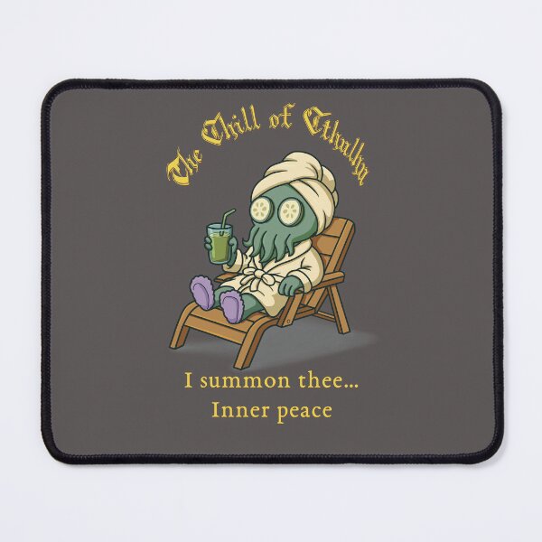 Item preview, The Chill of Cthulhu - I Summon Thee Inner Peace designed and sold by TeaAlchemist.