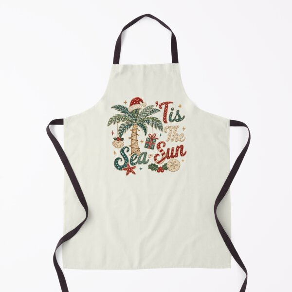 Item preview, Christmas in July Tis The Sea Sun Santa Hat Cottagecore designed and sold by SunfullyYours.
