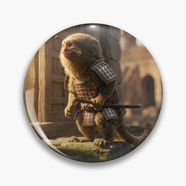 Item preview, Pygmy Marmoset Is an Edo Period Samurai designed and sold by Tridentulus.