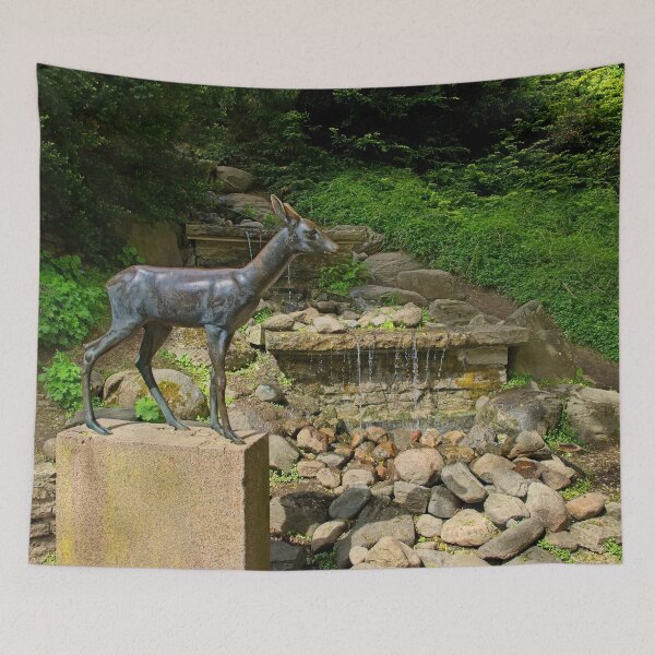 Item preview, Bronze Deer Sculpture in Tallinn City Estonia designed and sold by Martyn R Arnold Fine Art Nature & Landscape Photography.