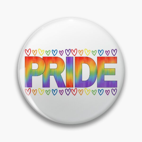 Item preview, Rainbow Pride Watercolor Hearts Design - LGBTQ Pride Month Gift designed and sold by DonnaRaine.