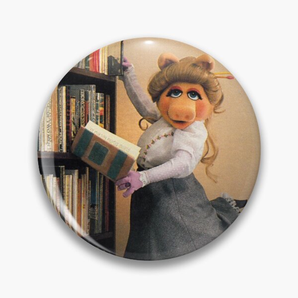 Item preview, miss piggy bookplate designed and sold by muppetbecca.