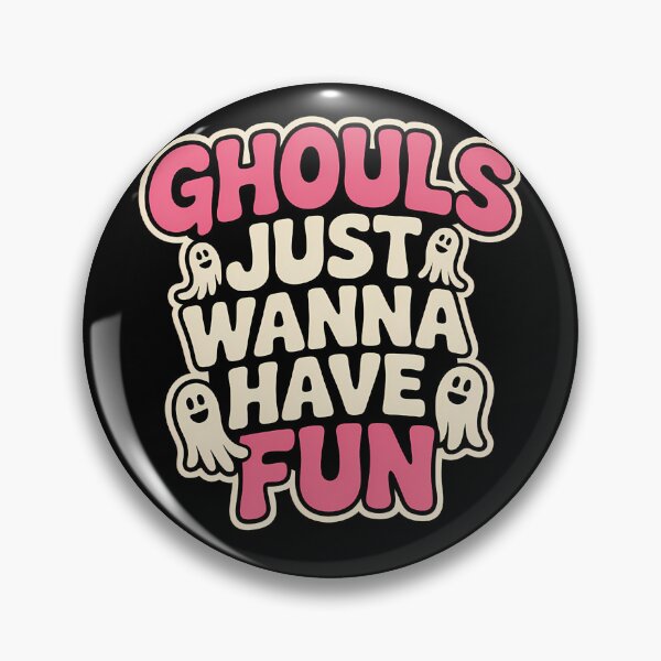 Item preview, Ghouls Just Wanna Have Fun Cute Ghost Halloween Design designed and sold by Raw Tigers.