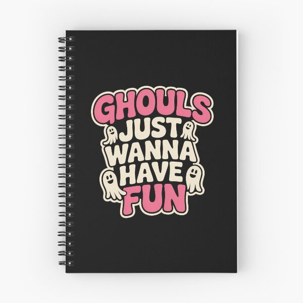 Item preview, Ghouls Just Wanna Have Fun Cute Ghost Halloween Design designed and sold by Raw Tigers.