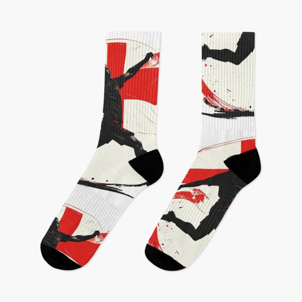 Item preview, England Soccer Player Art — English Football Flag Action Fan Print designed and sold by icemanphotos.