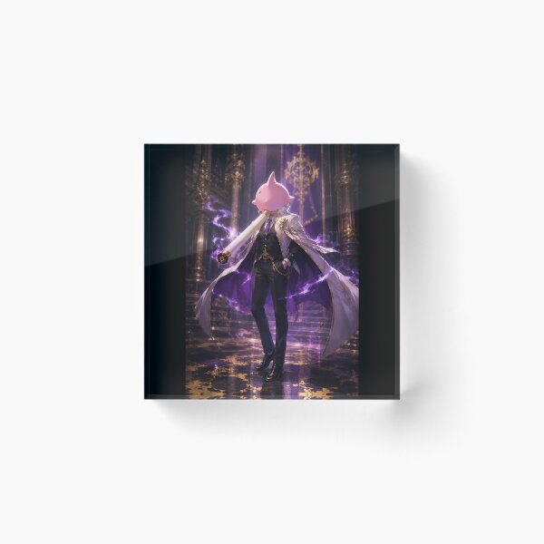 Item preview, Royal Pig Sorcerer Aesthetic Fantasy Anime Villain Gothic Magic Art designed and sold by mocci10.
