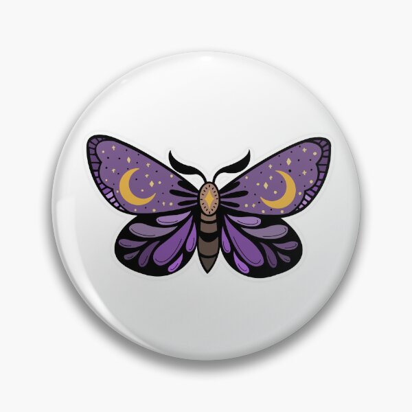 Item preview, Lunar Moth designed and sold by Cursed By Moonlight.
