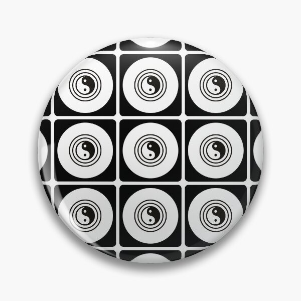 Item preview, Black & white yinyang designed and sold by Mint + Midnight.