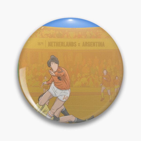 Item preview, Faceless Johan Cruyff 1974 - Netherlands Minimalist Football Art designed and sold by BelchiorCanizo.