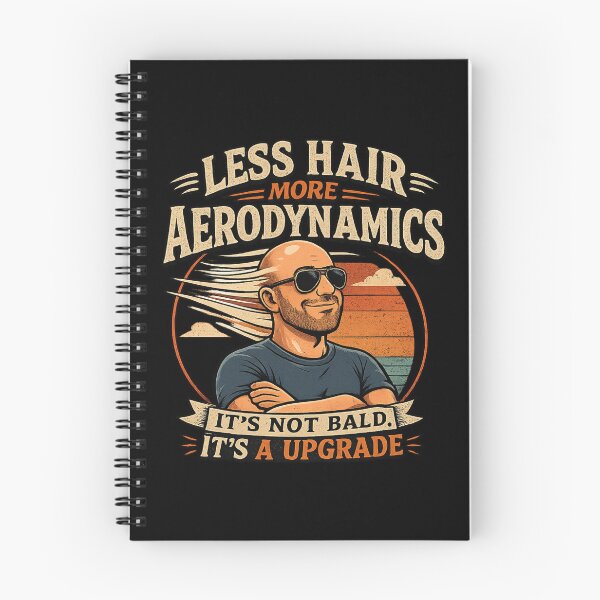 Item preview, Less Hair More Aerodynamics Dad Humor designed and sold by super-think.