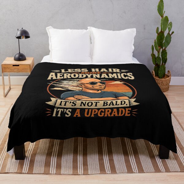 Item preview, Less Hair More Aerodynamics Dad Humor designed and sold by super-think.