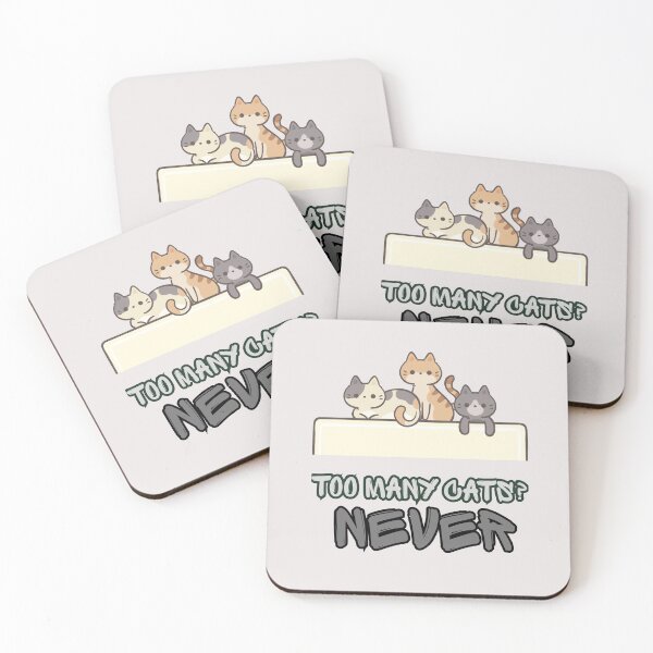 Item preview, Too Many Cats? Never! Cute Cat Lover Gift designed and sold by BCapybara.