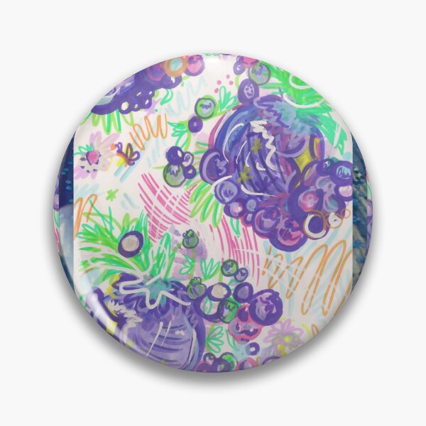 Item preview, Blueberry Bananza Design - ChloFoFairy - Summertime Blueberries - Fruits and Florals designed and sold by fairyfoundryllc.