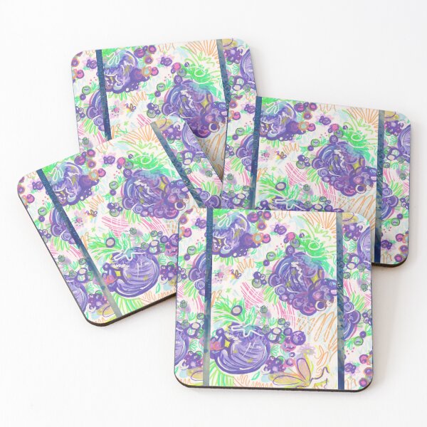 Item preview, Blueberry Bananza Design - ChloFoFairy - Summertime Blueberries - Fruits and Florals designed and sold by fairyfoundryllc.