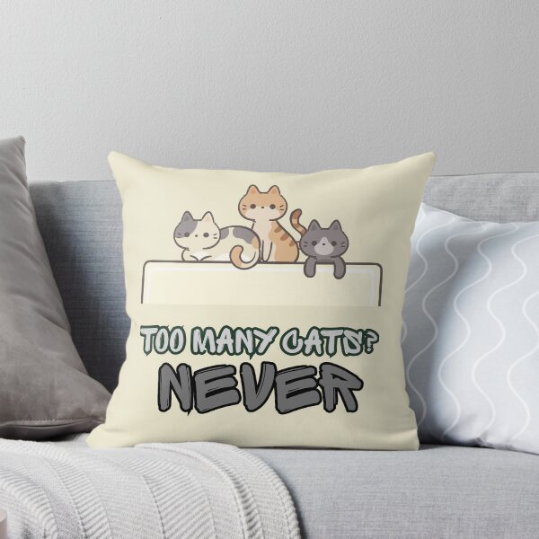 Item preview, Too Many Cats? Never! Cute Cat Lover Gift designed and sold by BCapybara.