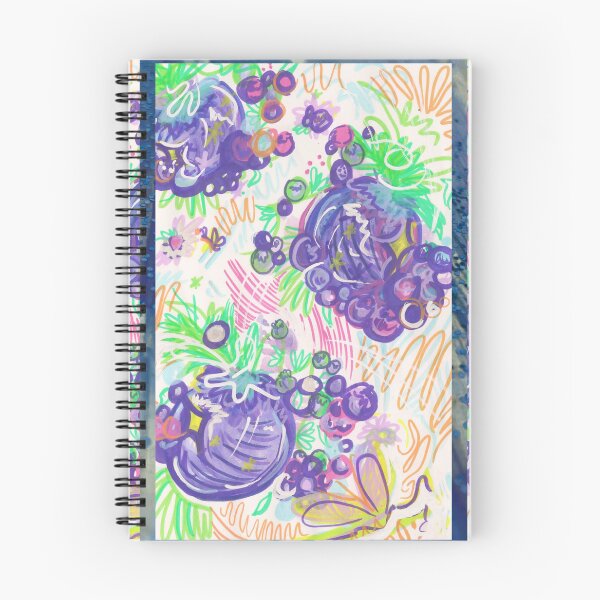 Item preview, Blueberry Bananza Design - ChloFoFairy - Summertime Blueberries - Fruits and Florals designed and sold by fairyfoundryllc.