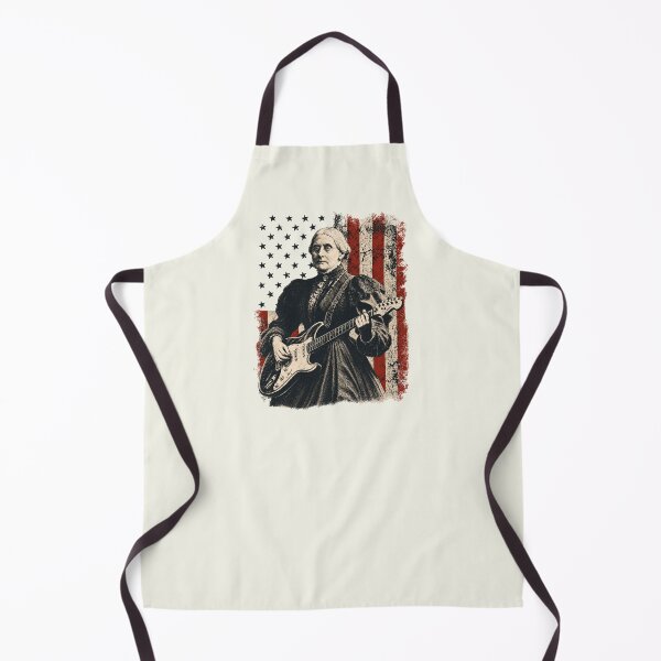 Item preview, Susan B. Anthony Playing Guitar American Flag designed and sold by SunfullyYours.