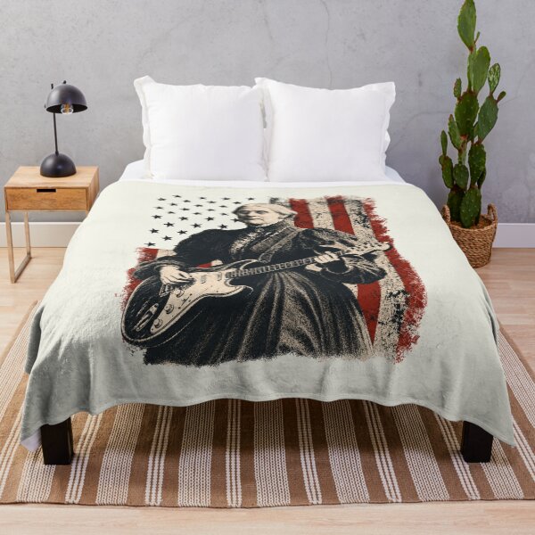 Item preview, Susan B. Anthony Playing Guitar American Flag designed and sold by SunfullyYours.