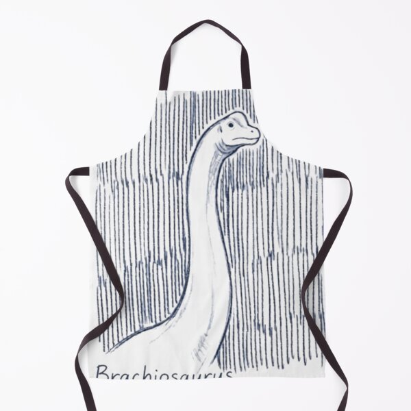 Item preview, Retro Brachiosaurus Long Neck Dinosaur Pencil Graphic designed and sold by RawSauropsid.