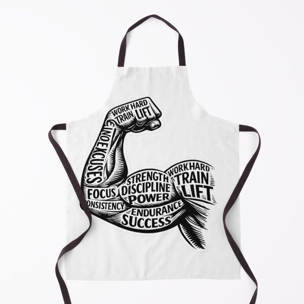 Item preview, Motivational Gym Typography Muscular Arm Fitness Art designed and sold by Digistore1221.