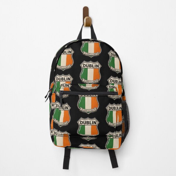 Item preview, Dublin Ireland Vintage Flag Emblem Badge Art designed and sold by PlanetEye Designs.
