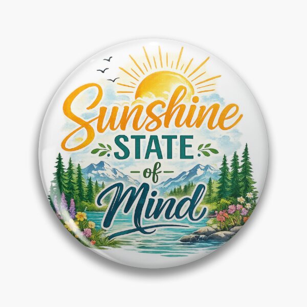 Item preview, Sunshine State of Mind - V1 designed and sold by Side Quest Co..