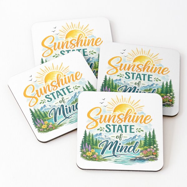 Item preview, Sunshine State of Mind - V1 designed and sold by Side Quest Co..