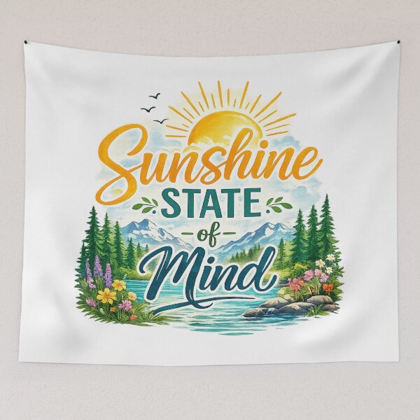 Item preview, Sunshine State of Mind - V1 designed and sold by Side Quest Co..