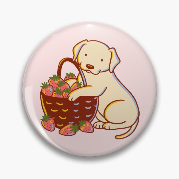 Item preview, Labrador and Strawberries designed and sold by Wlaurence.